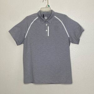 BOGNER Men’s Light Gray Polo with Scottsdale National on Left Sleeve Size L